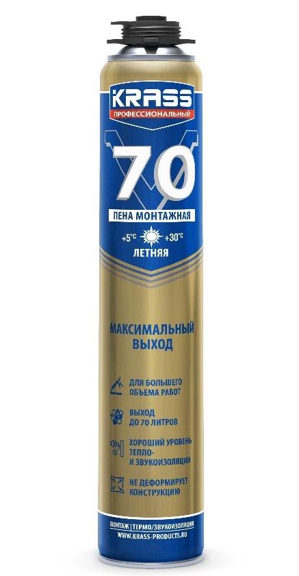 Пена монтажная KRASS Professional V70