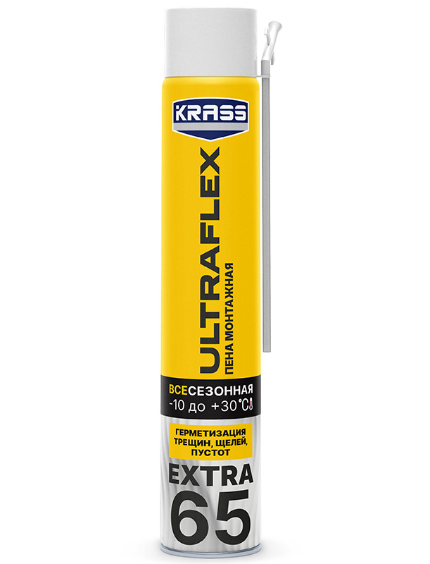 Пена монтажная KRASS ULTRAFLEX Extra Всесезонная