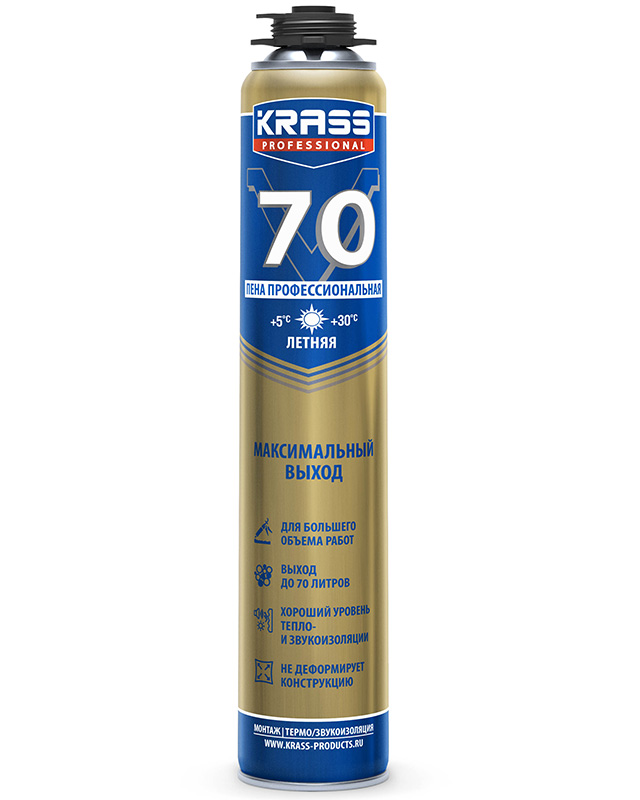 Пена монтажная KRASS Professional V70