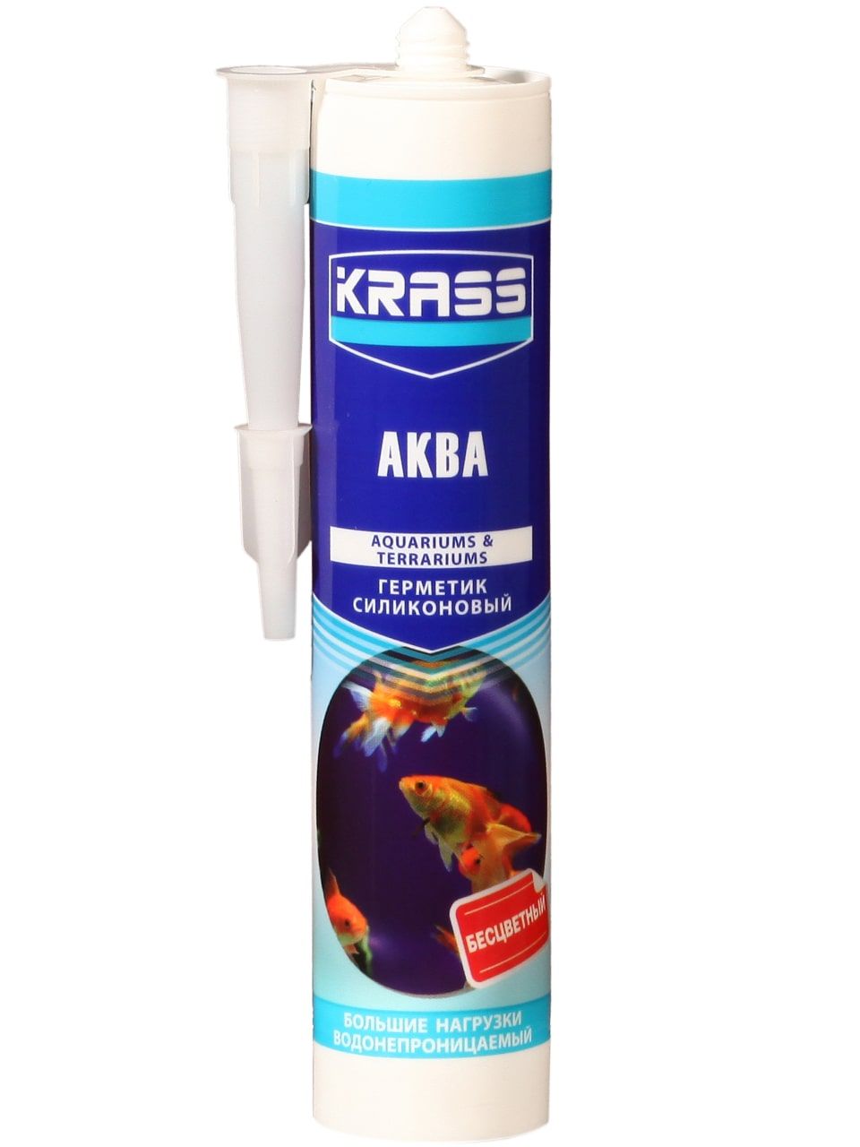 Герметик силиконовый KRASS для аквариумов (Аква)