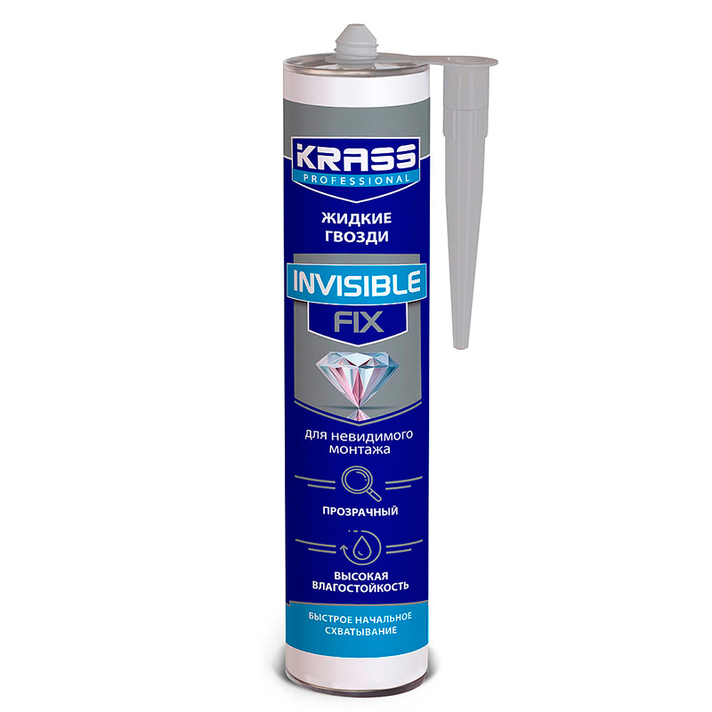 Клей KRASS InvisibleFix для невидимого монтажа