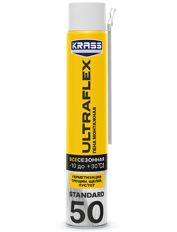 Пена монтажная KRASS ULTRAFLEX Standard Всесезонная